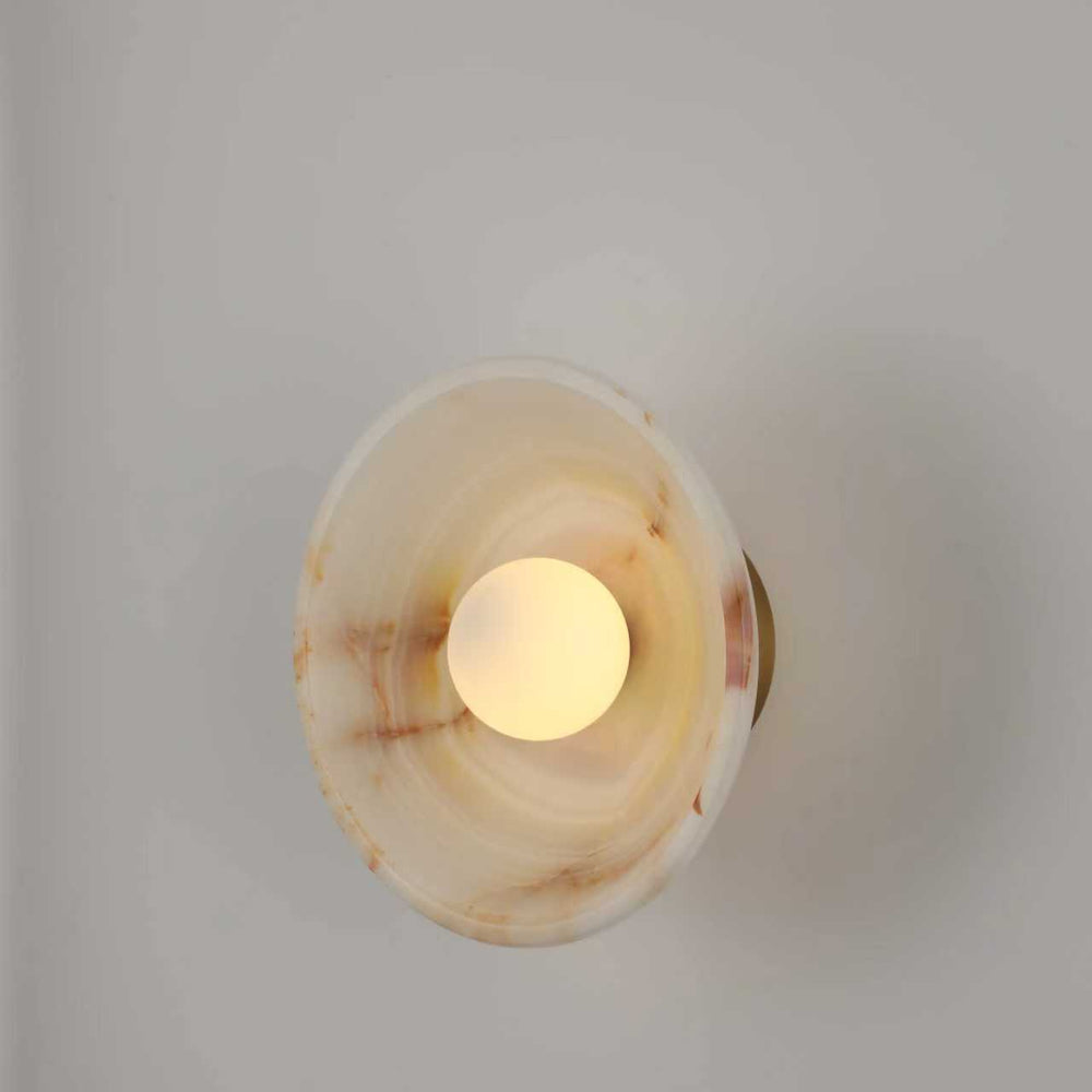 
                      
                        Jade Aurelia white Jade Wall light
                      
                    