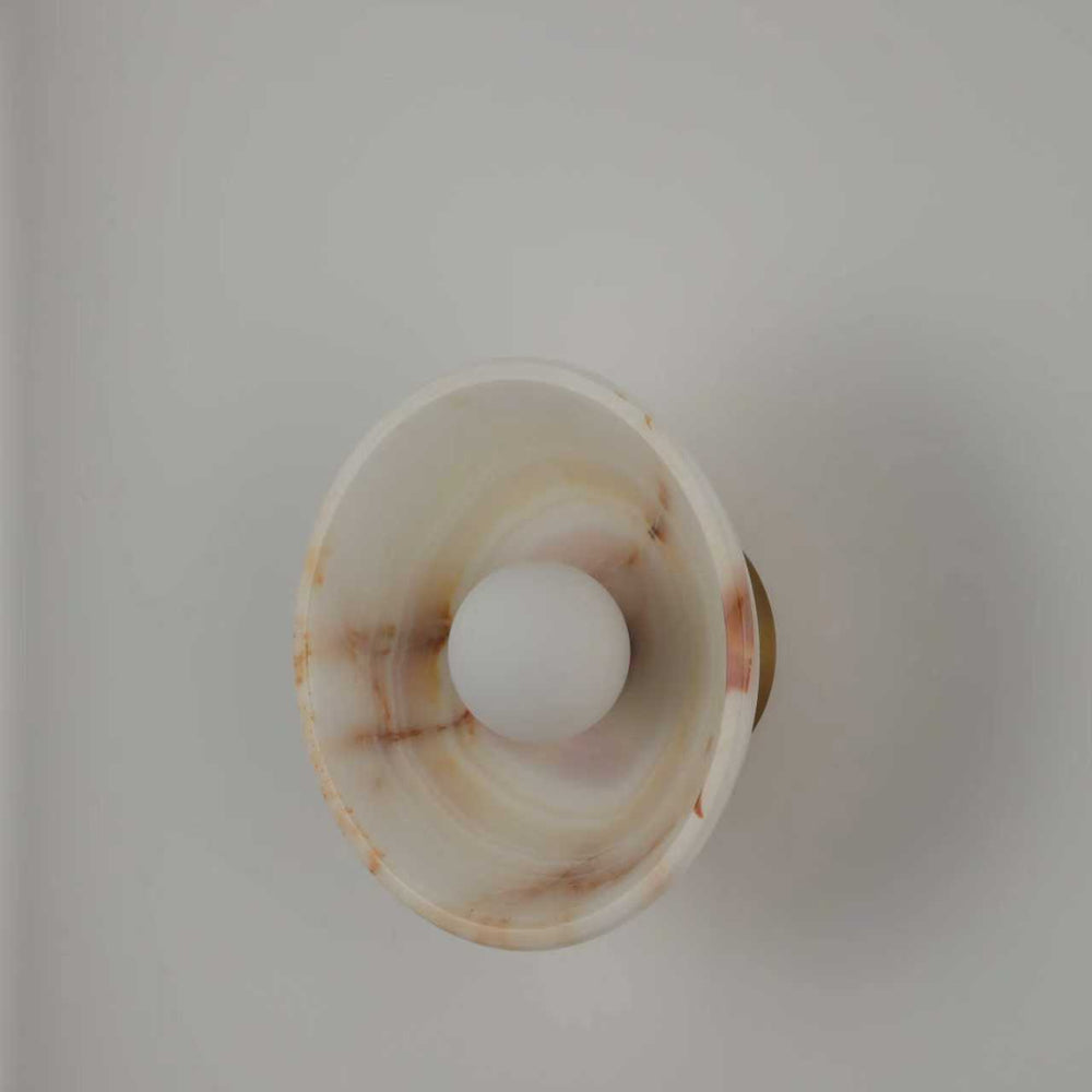 
                      
                        Jade Aurelia white Jade Wall light
                      
                    