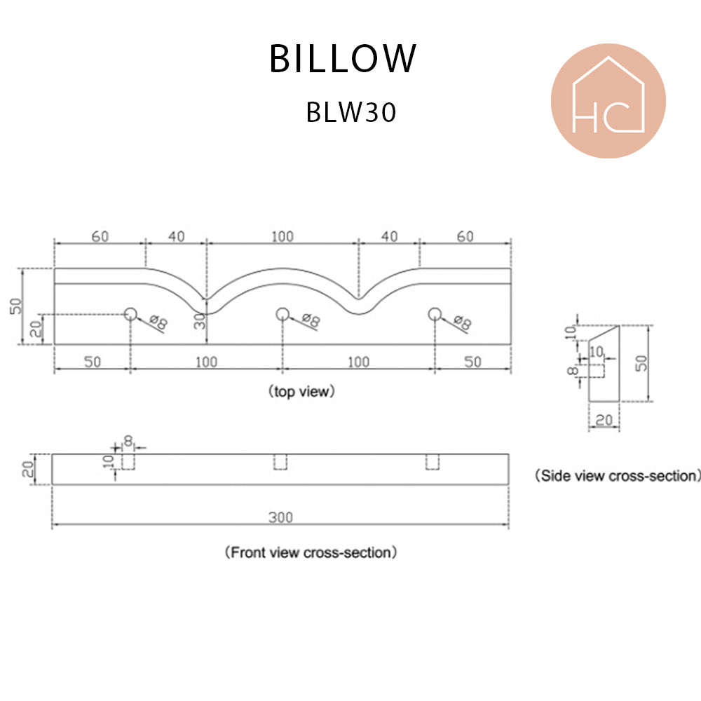 
                      
                        Billow Stone cabinet handles
                      
                    