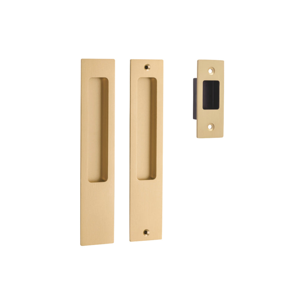 Rectangular Sliding Door Pull Passage Kit