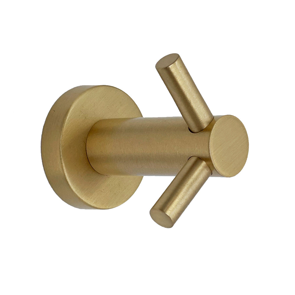 
                      
                        Vivid Brass Wall Hook
                      
                    