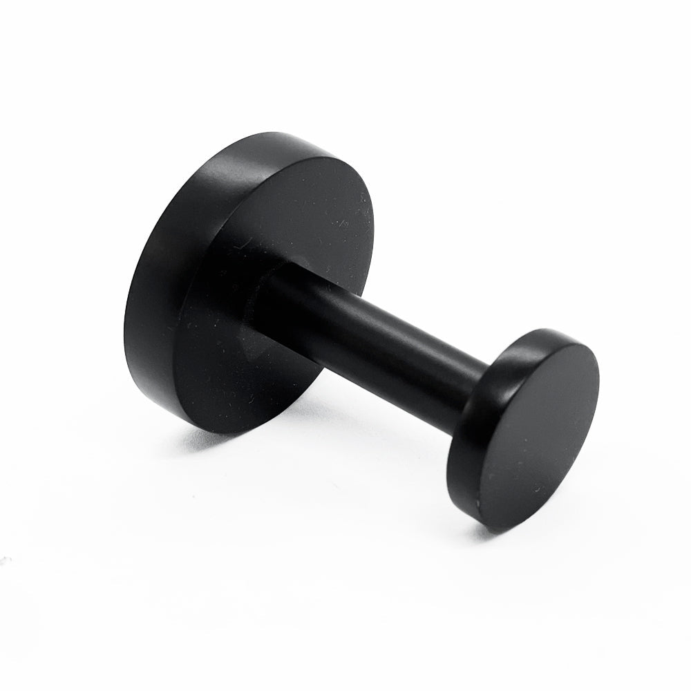 Poppy Matte Black Wall Hook