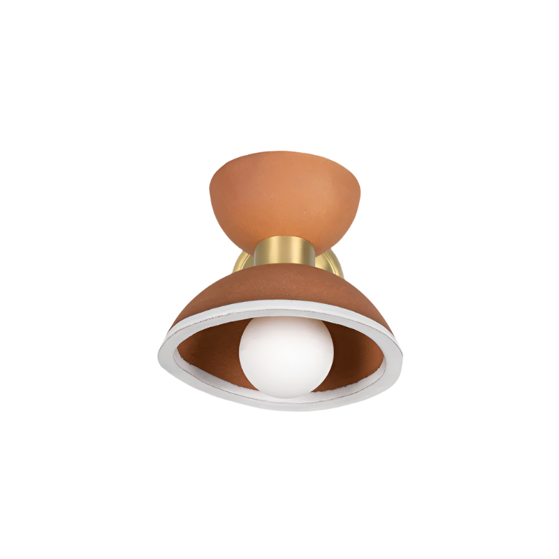 
                      
                        NAKAII TERRACOTTA & WHITE WALL LIGHT
                      
                    