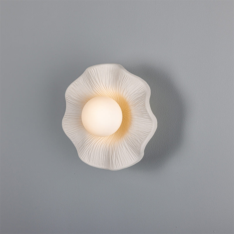 
                      
                        RIVALE MATT WHITE STRIPED WALL LIGHT
                      
                    