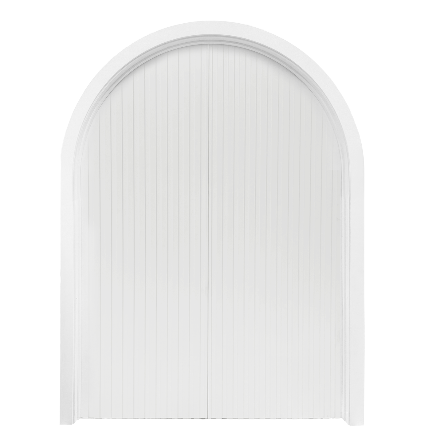 Linea Arched double front door Complete set