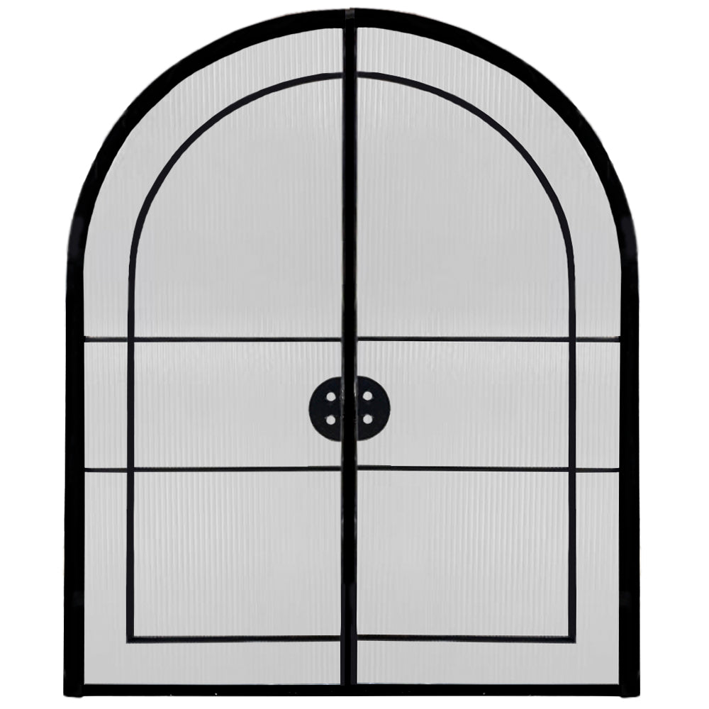 Soho Aluminium Arched Double Door – Hardware Concepts