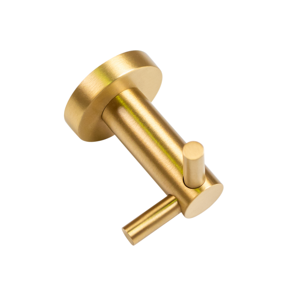 
                      
                        Vivid Brass Wall Hook
                      
                    