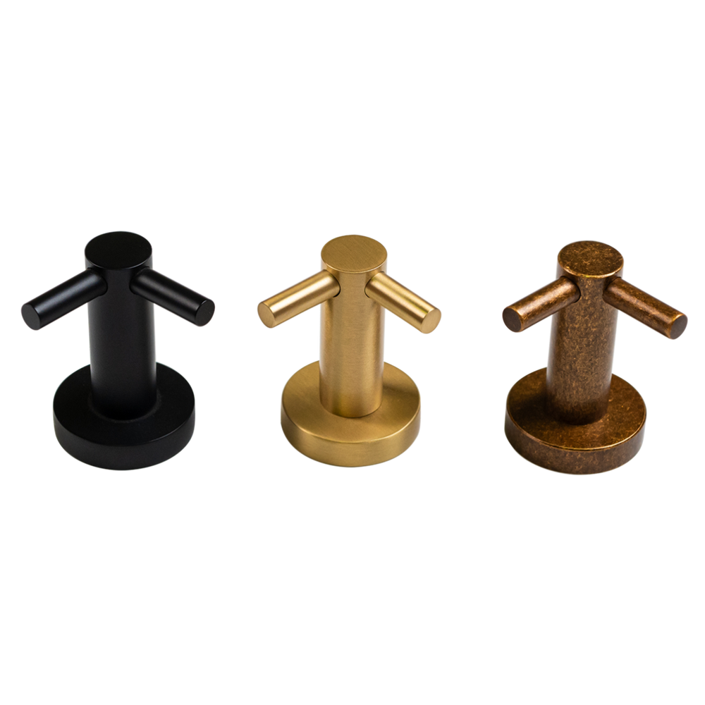 
                      
                        Vivid Brass Wall Hook
                      
                    