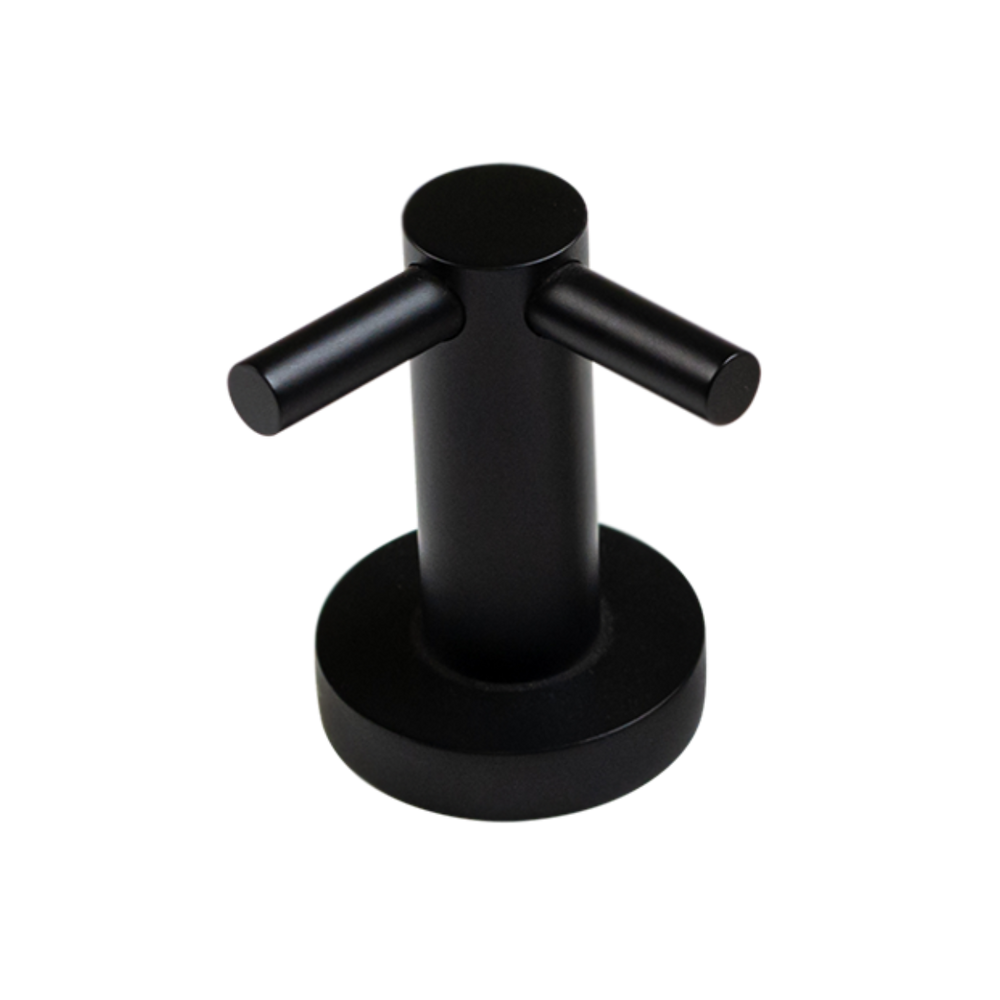 Vivid Matte Black Wall Hook