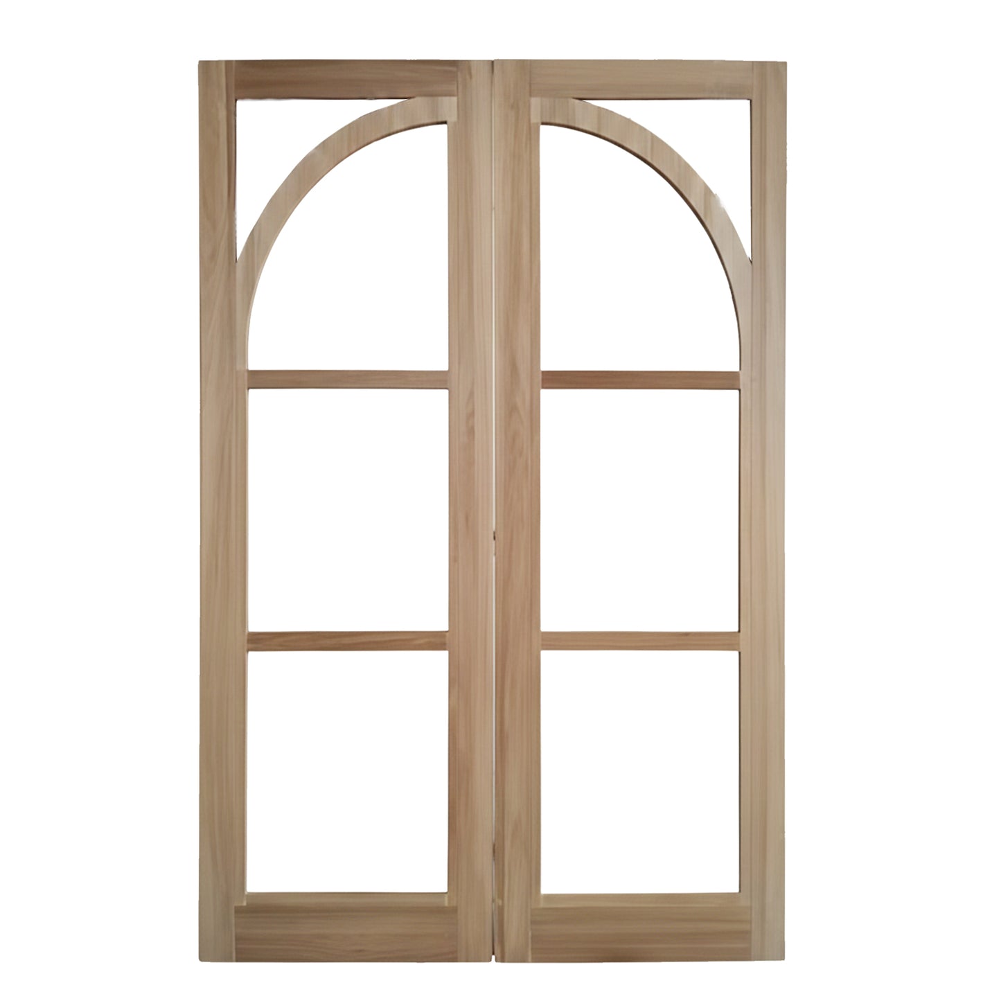Aura Duo internal  double raw Arch Design Door