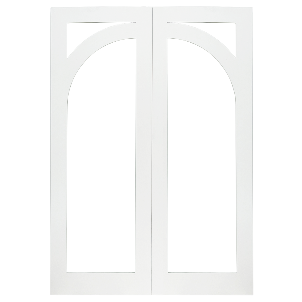 
                      
                        Becca Arched Design Double Front Door complete set
                      
                    
