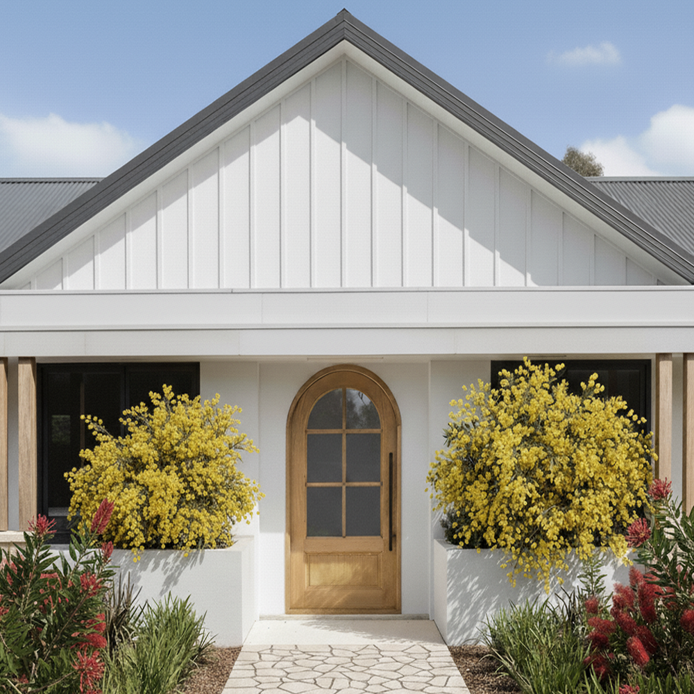 
                      
                        Lucy Raw red american Oak Arch Front Door complete set
                      
                    