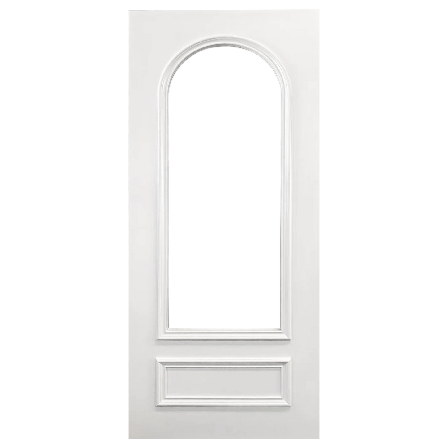 Willow entry grade arch design door With Glass