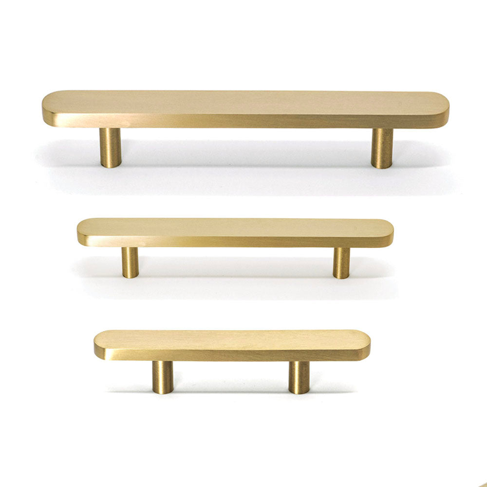 Eclair Solid Brass Pull Handle